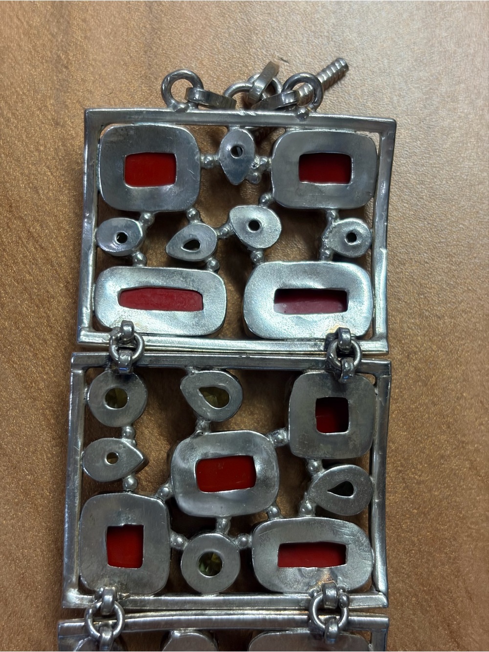MCM 925 Brutalist Studio Artisan Statement Jewelry- Taxco/Scandavian Style - Picture 11 of 11